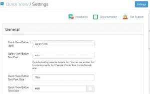 quick-view-button-setting
