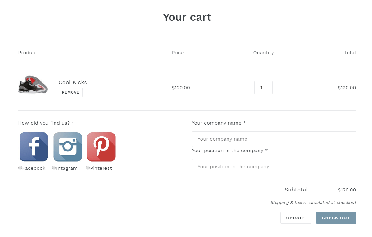 Shopify-customer-account