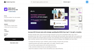 Qikify Upsell BOGO & Free Gift