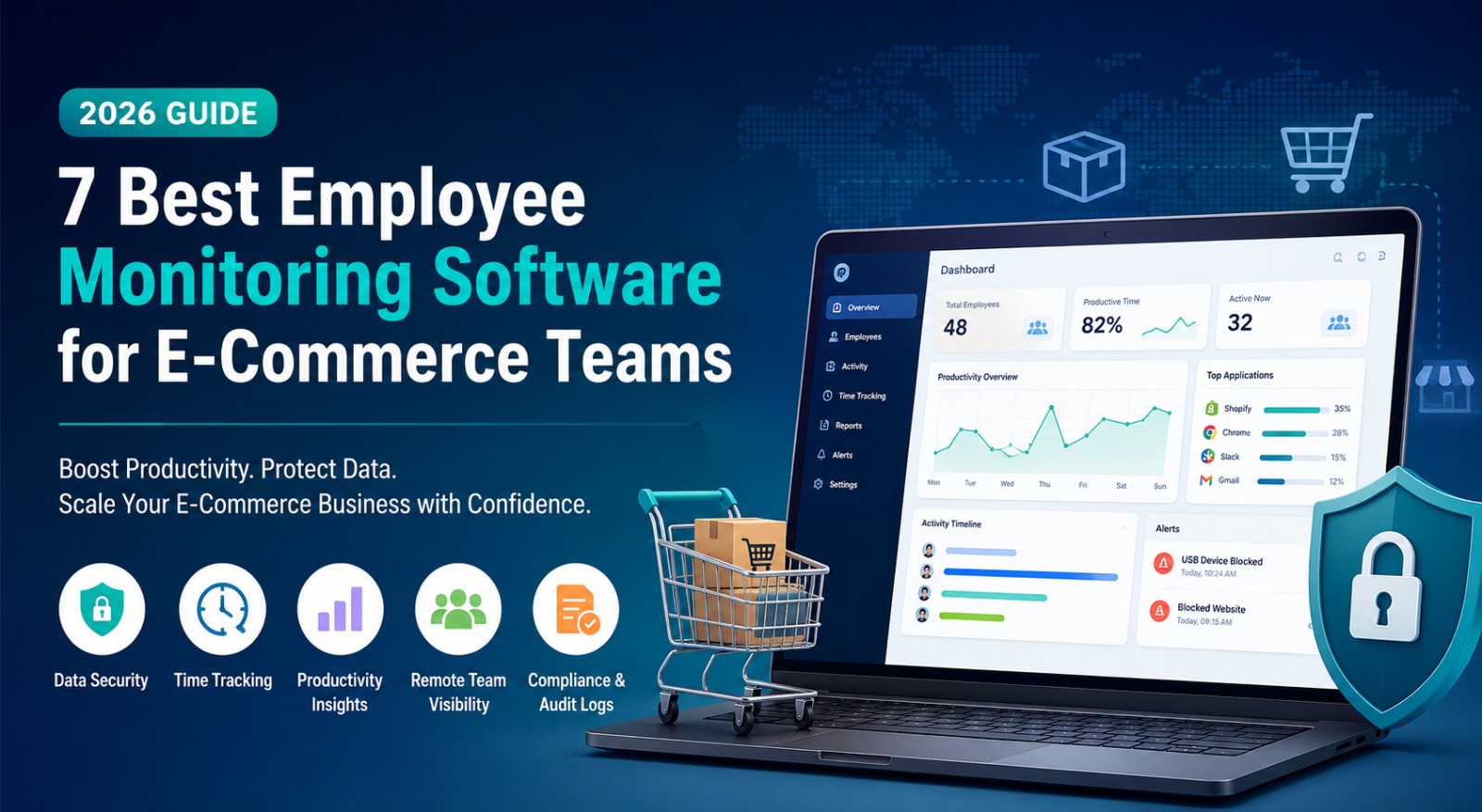 7 Best Employee Monitoring Software for E-Commerce Teams